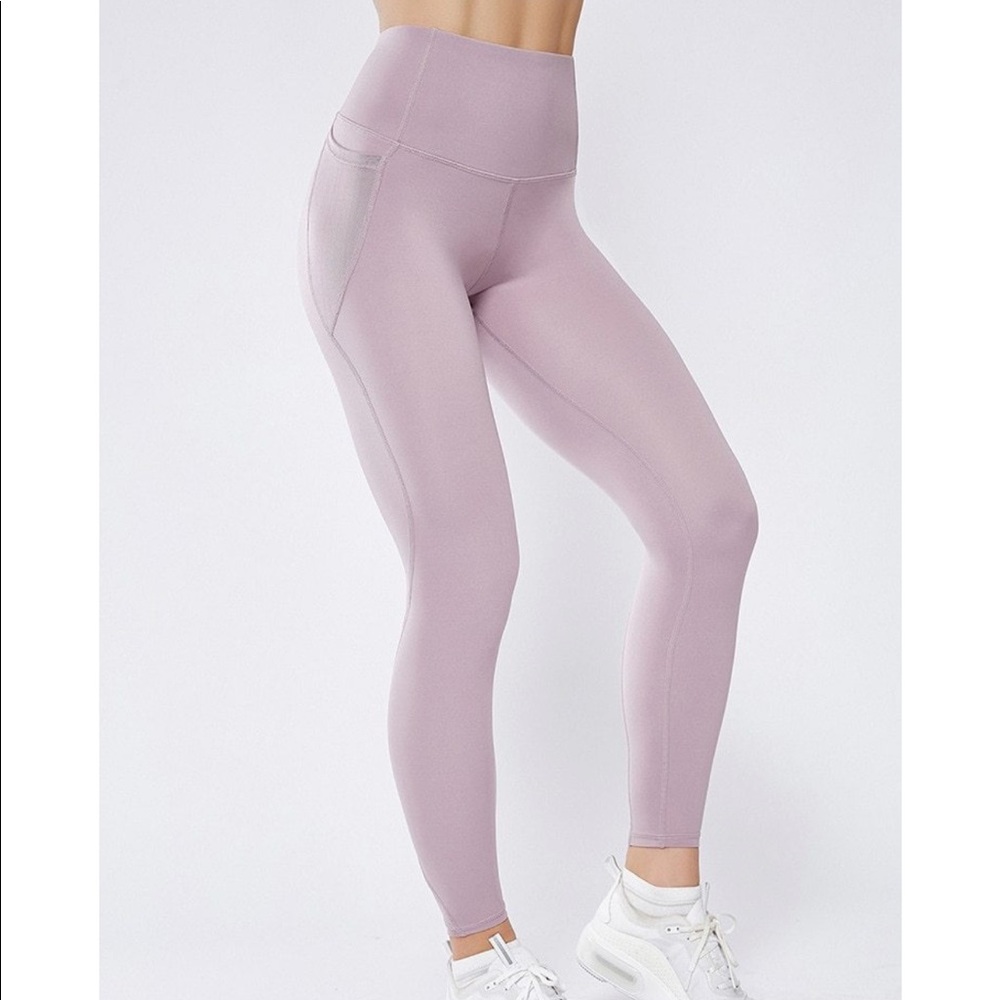 LIGHT PURPLE LM ACTIVEWEAR LEGGINGS
